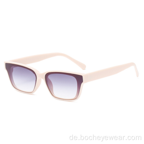 Neue Mode einfache quadratische Sonnenbrille Herren- und Damenmode gleiche Straße Sonnenbrille Europäische und amerikanische Sonnenbrille s21123